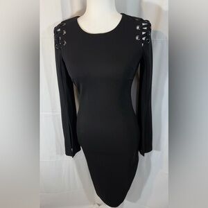 Bardot Black Bodycon Cocktail Dress Size 4/XS